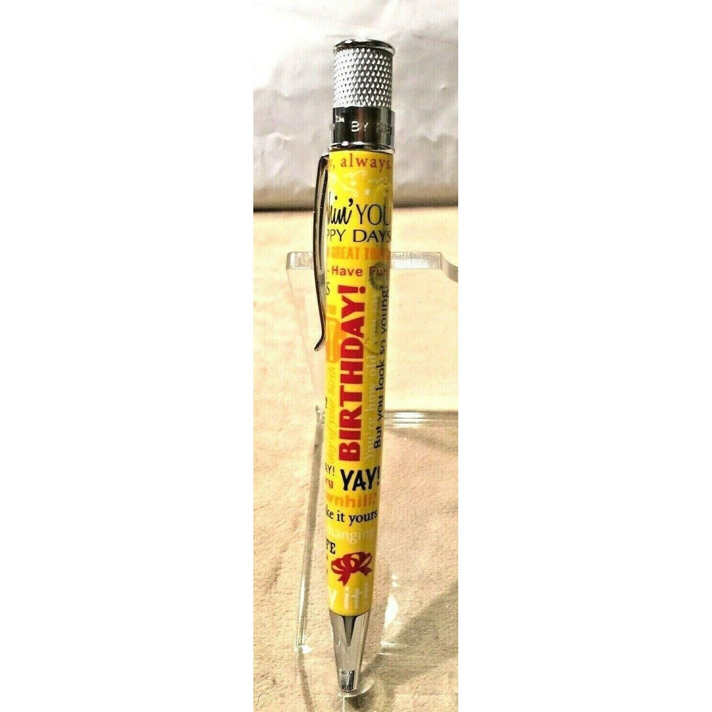 RETRO 51 HAPPY BIRTHDAY YELLOW VRR1791 NEW OPEN