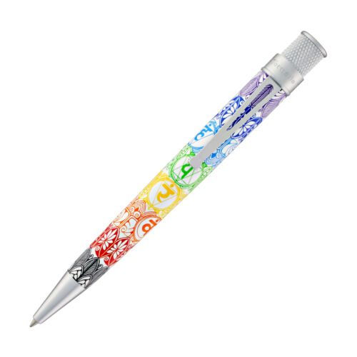 Retro 51 Tornado Rollerball Pen in Seven Chakras - NEW in Tube - ZRR-2243
