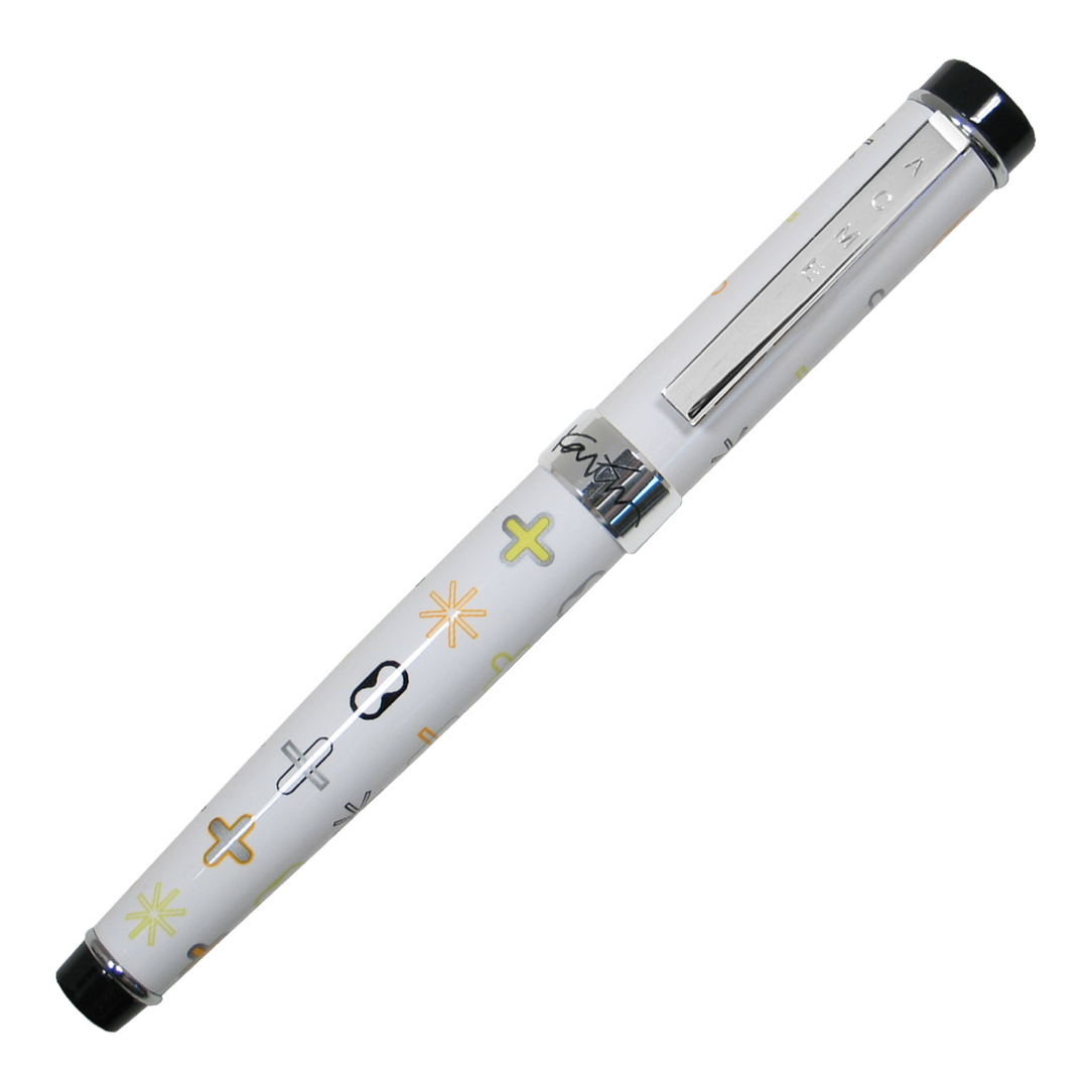 Archived ACME Studio "White" Roller Ball Pen by Designer KARIM RASHID - NEW