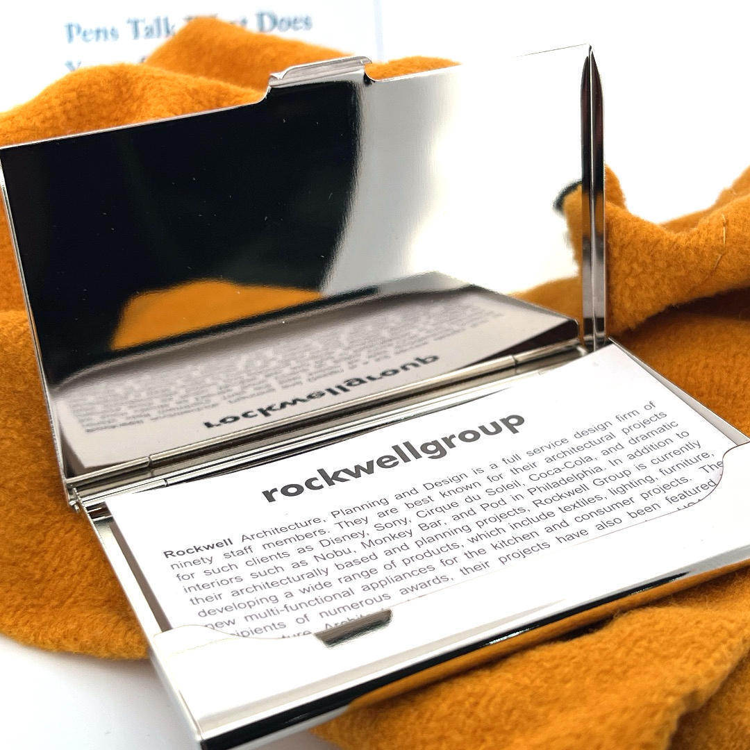 ACME Studios' "Lawn" Business & Credit Card Case by THE ROCKWELL GROUP