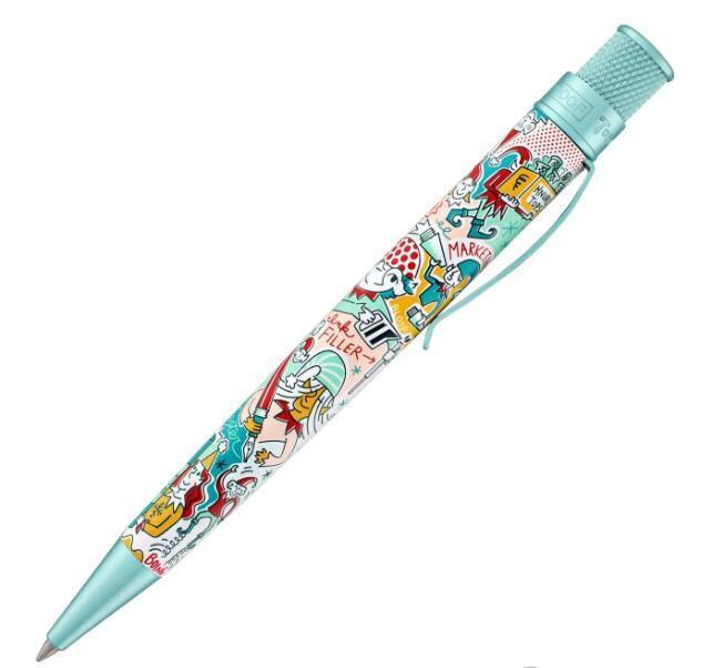 Retro 51 "Elf Ink Works" Rollerball Pen Lim. Ed. - NEW Sealed #'d ZRR-2269
