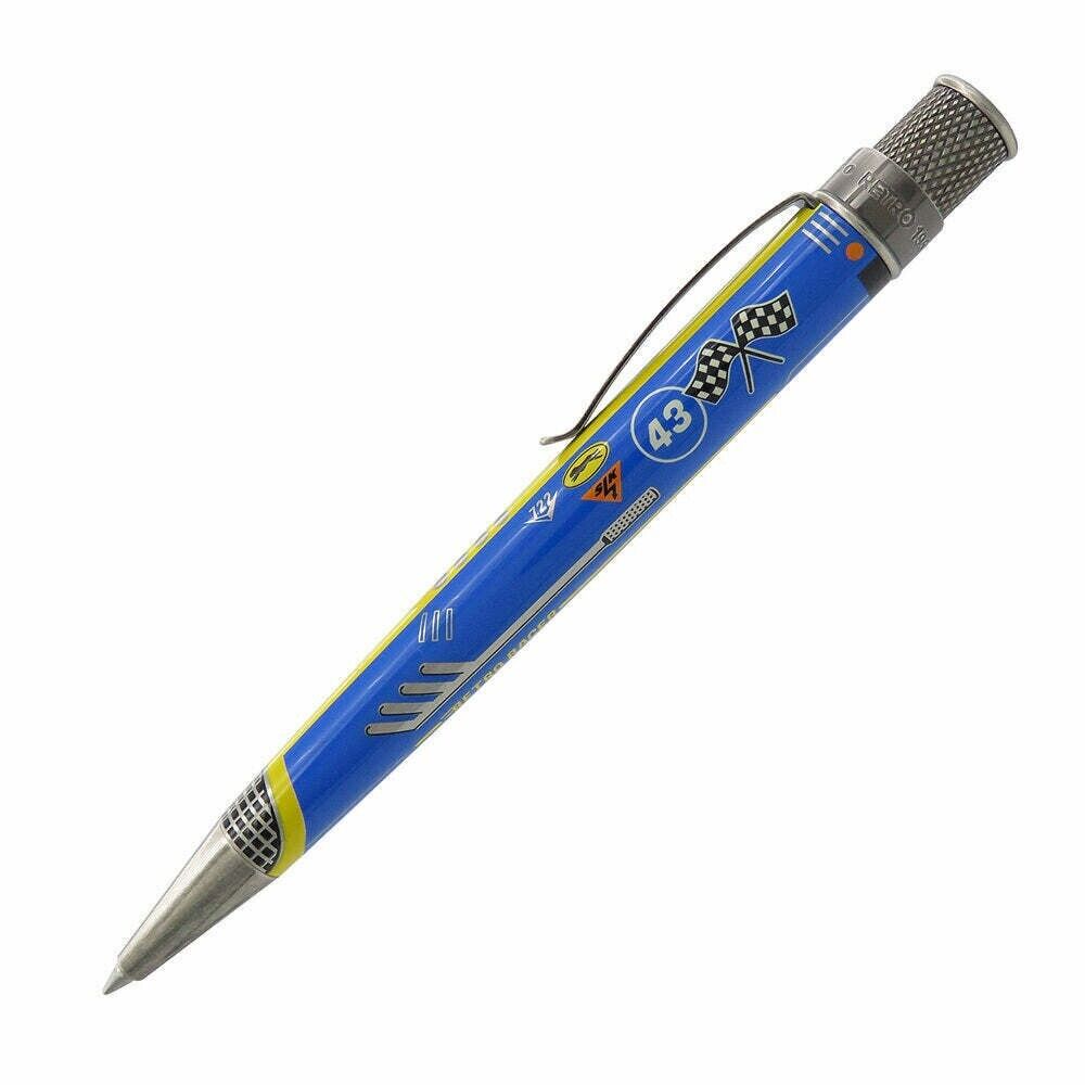 Retro 51 Gymkhana LE Rollerball Pen- Bumper Blue - Sealed New #'d XRR-20P13