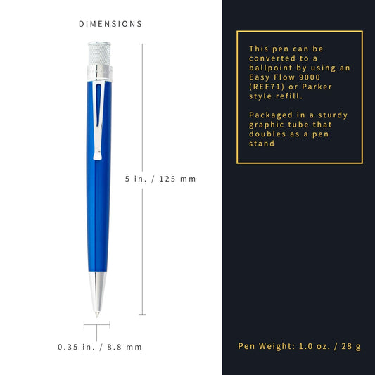 Retro 51 ™ Classic Lacquer Rollerball Pen - Peacock