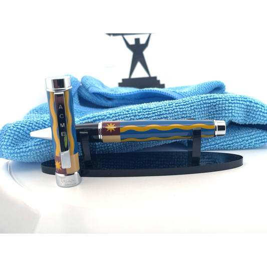 ACME Studios' "Siena 1" Silver Rollerball Pen by Michael Graves