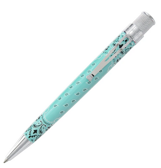 Retro 51 Ballpoint Pen Bandit “DOC” Turquoise - Limited Edition