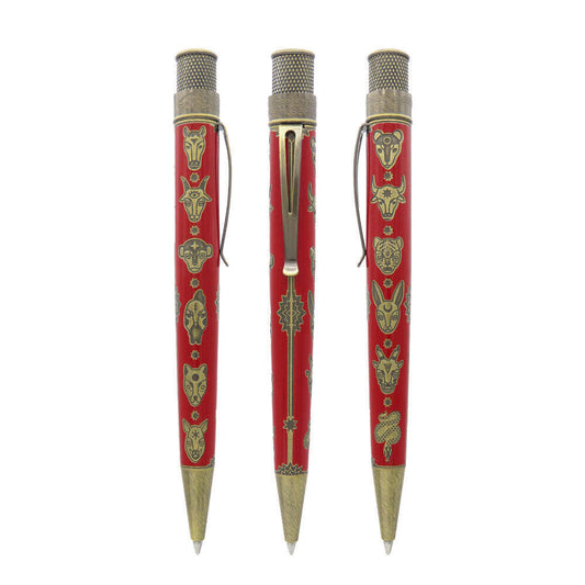 Retro 51 "Lunar New Year" USPS Stamp Rollerball Pen, L.E. New, Sealed, #'d