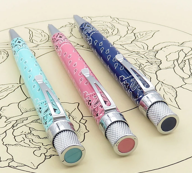 Retro 51 Ballpoint Pen Bandit “DOC” Turquoise - Limited Edition