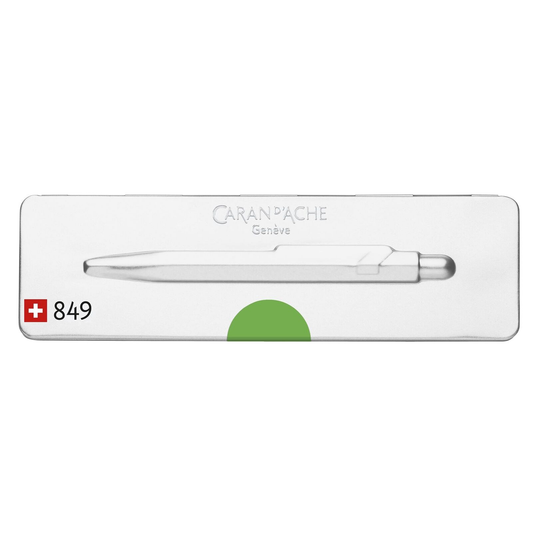 Caran D'ache 849 Pop Line Fluo Green Ballpoint Pen (849.730)