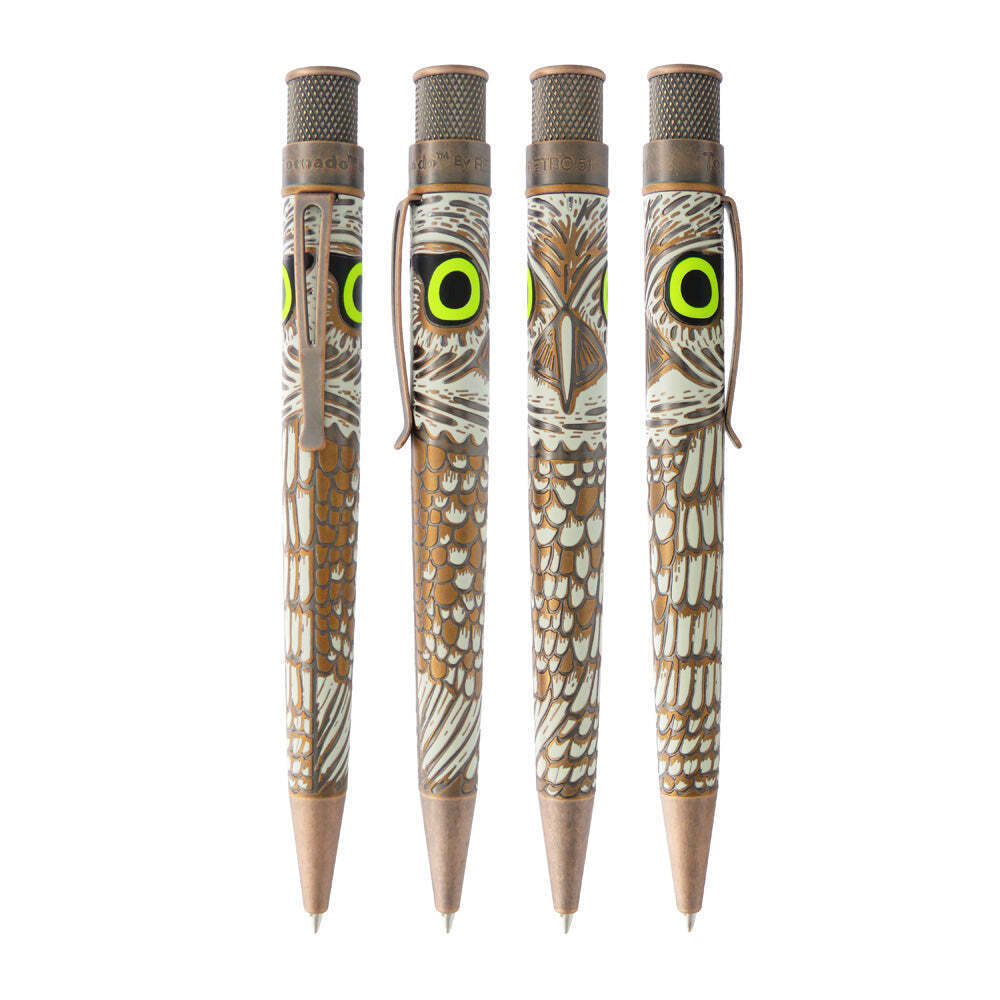 Retro 51 Rescue Series Ballpoint Pen, Owl Rescue