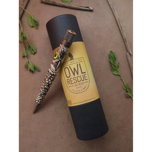 Retro 51 Rescue Series Ballpoint Pen, Owl Rescue