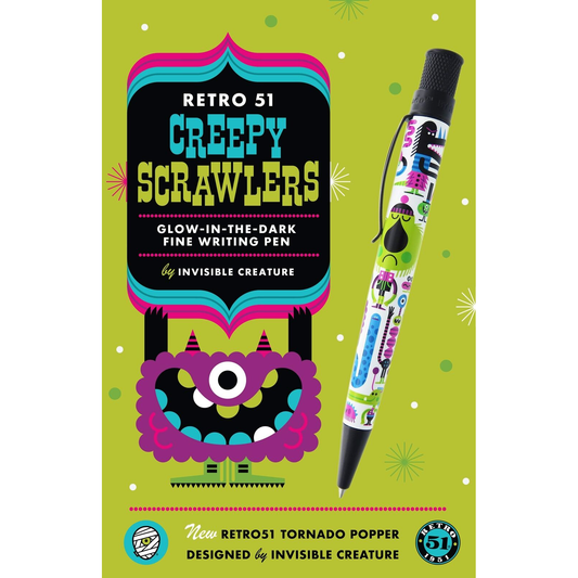 Retro 51 Creepy Scrawlers Pen New Sealed #'d (XRR-19P3)