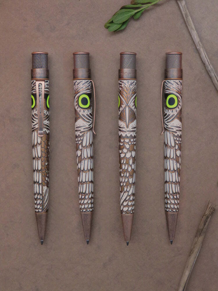Retro 51 Rescue Series Ballpoint Pen, Owl Rescue