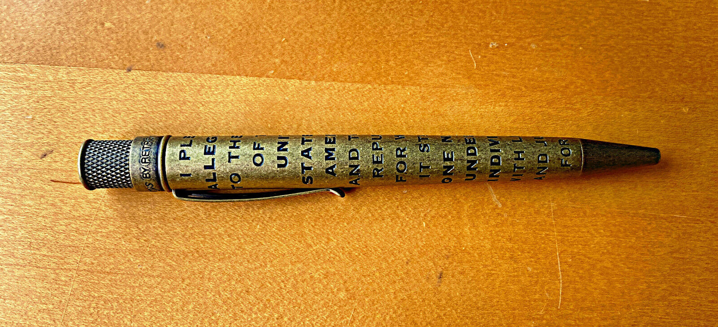 Retro 51 Pen PLEDGE Rball / Pen - Ltd Ed of 500 Super Low # 007