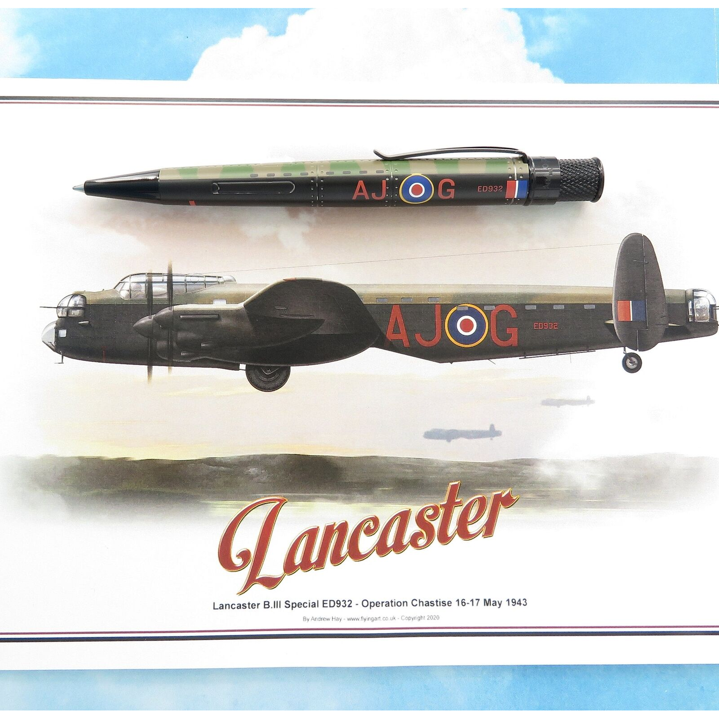Retro 51 Pen "Lancaster" Sealed with a low # 23 and #16