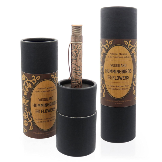 Retro 51 Hummingbird & Flowers Rollerball Pen, Smithsonian LE, #ed (SRR-2202)