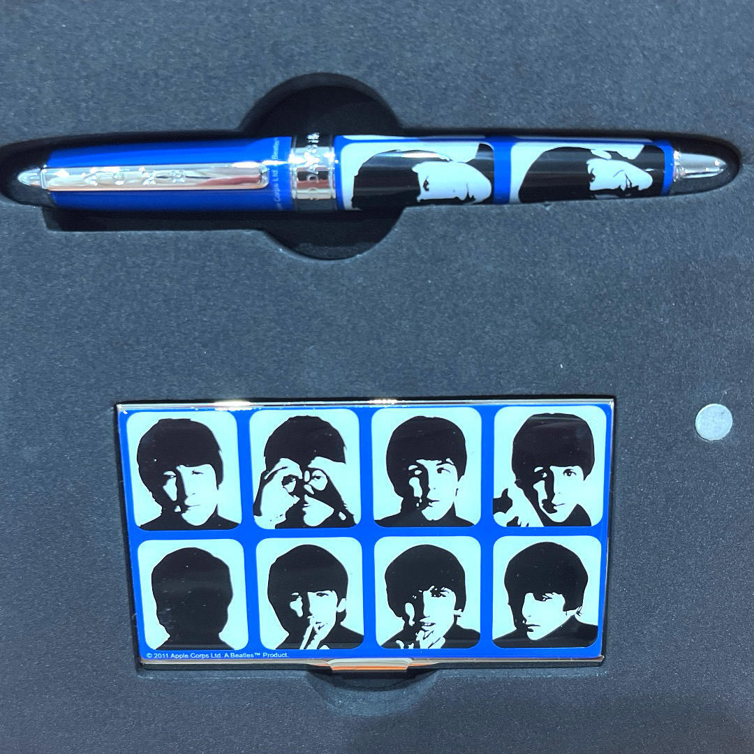 ACME Studios' "Hard Days Night" Beatles RB Pen and Business Card Case Set #72
