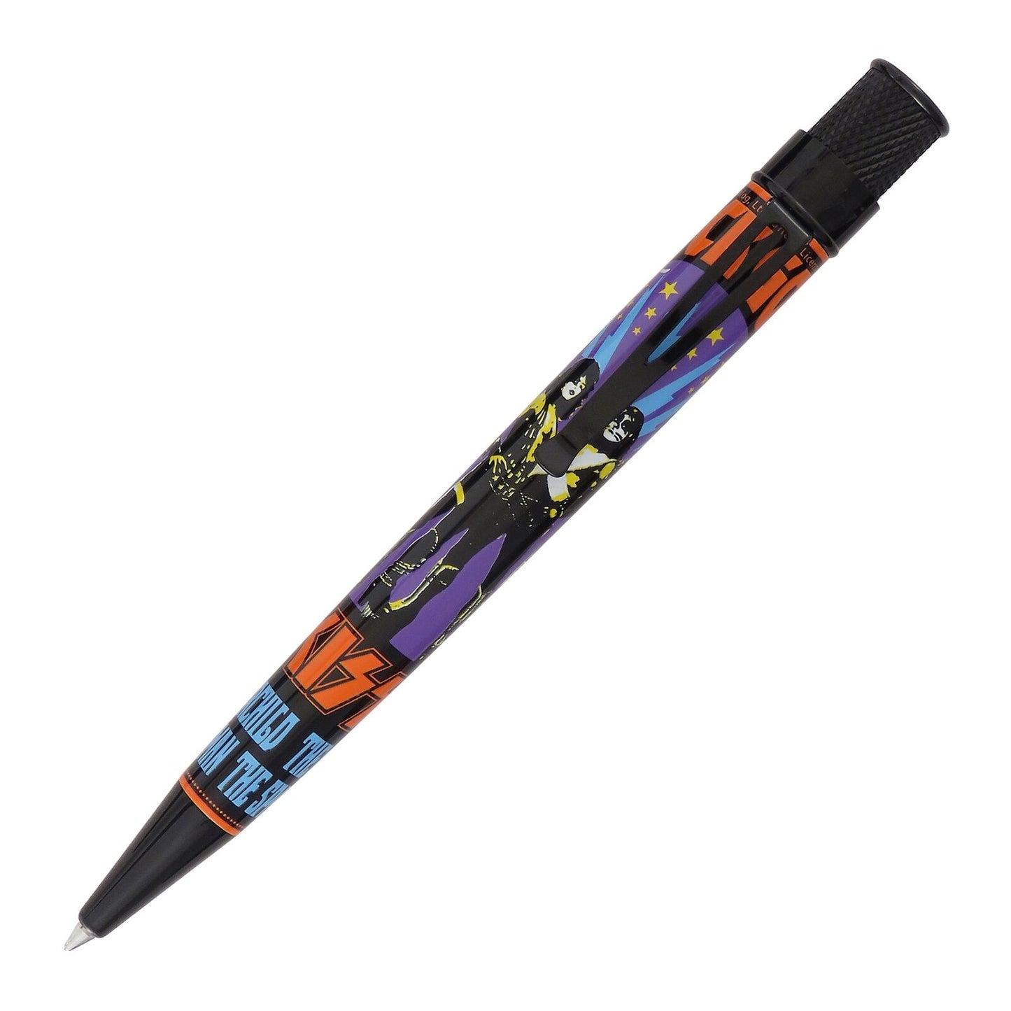 Retro 51 KISS Collection Rollerball Pen, Rock Poster