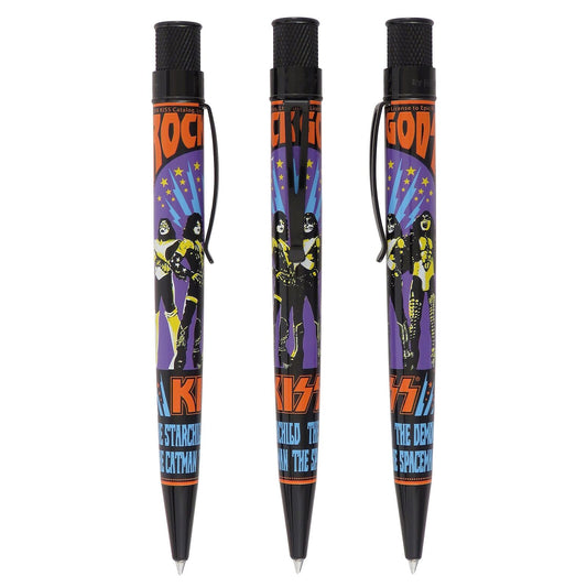Retro 51 KISS Collection Rollerball Pen, Rock Poster