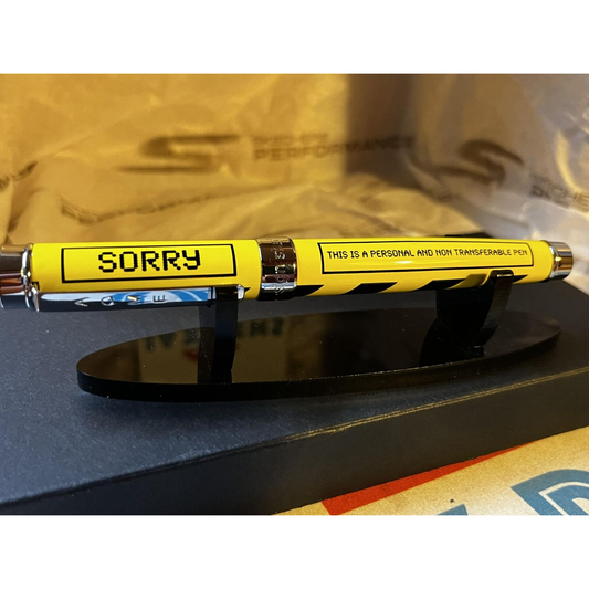 ACME Studios' "Sorry" Rollerball Pen by Spain’s EMILIANA DESIGN