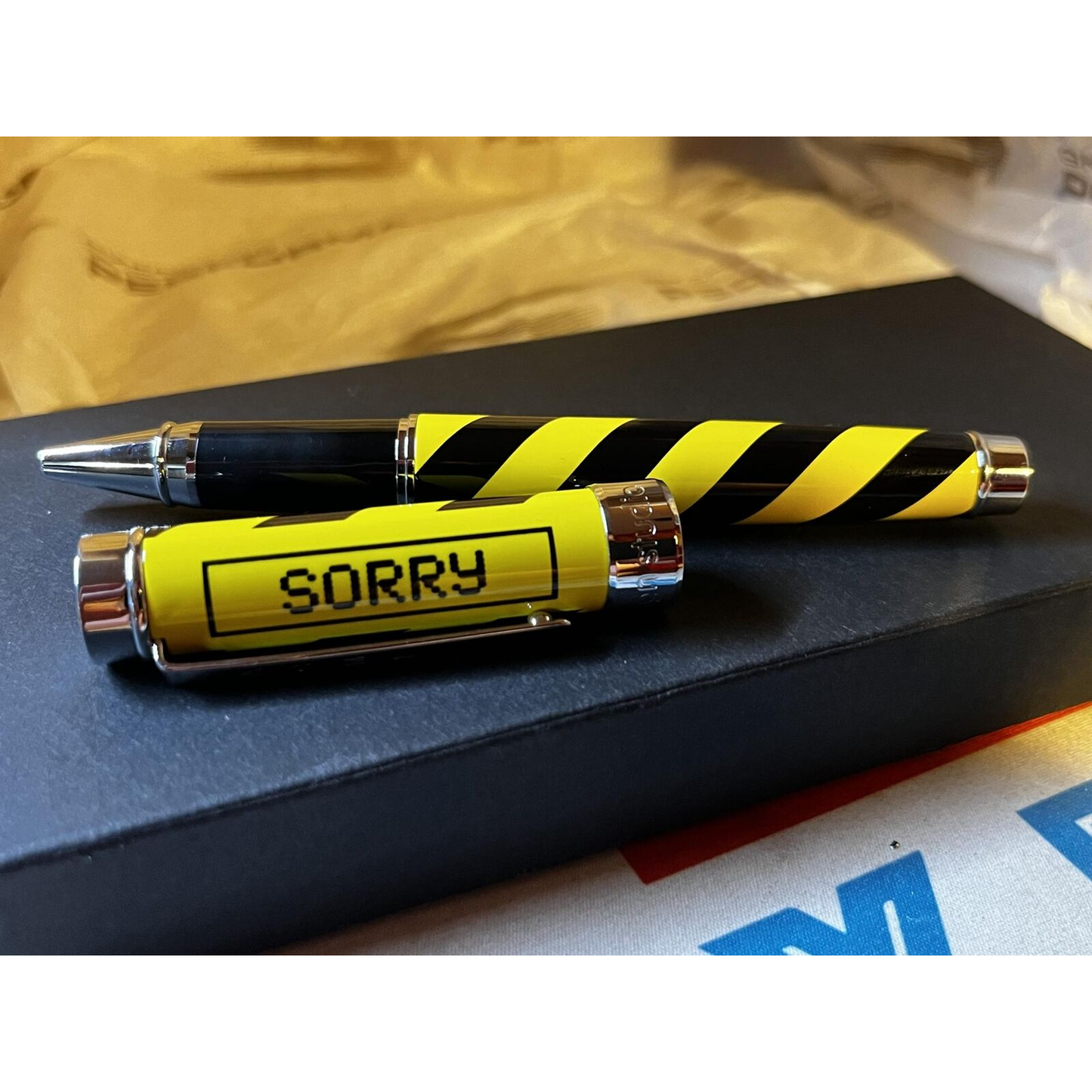 ACME Studios' "Sorry" Rollerball Pen by Spain’s EMILIANA DESIGN