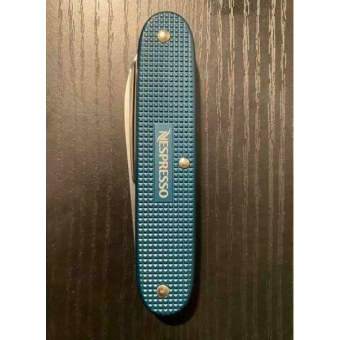 Victorinox Nespresso Blue Dharkan Teal Swiss Army Knife Series 3 2018 New in Box