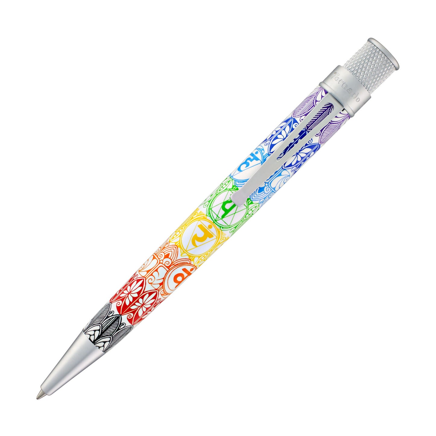 Retro 51 'Seven Chakras' Rollerball Pen - NEW in Tube