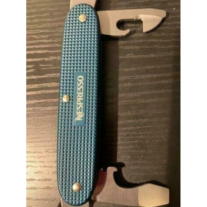 Victorinox Nespresso Blue Dharkan Teal Swiss Army Knife Series 3 2018 New in Box