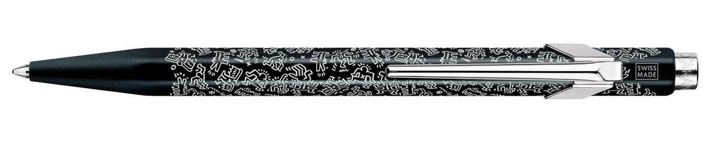 Caran d'Ache 849 Keith Haring Ballpoint Pen in Black - Christmas 2023 - NEW