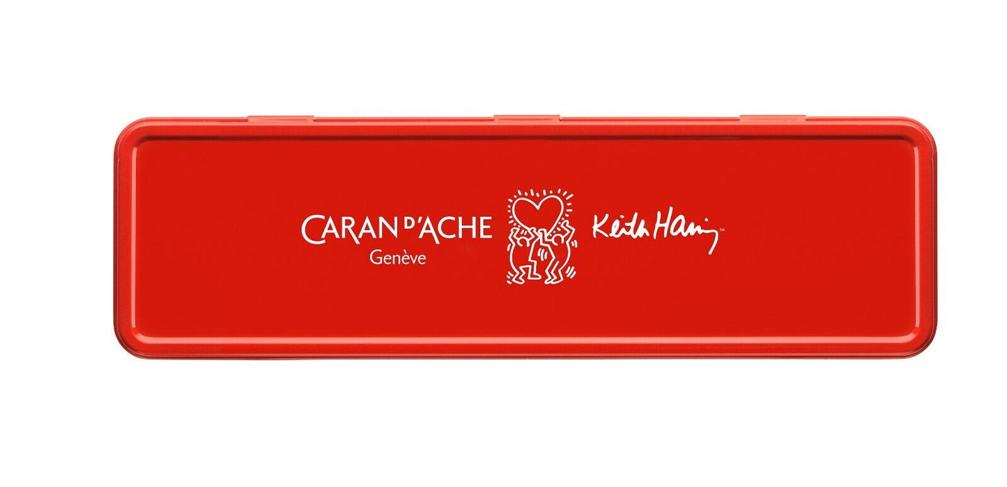 Caran d'Ache 849 Keith Haring Ballpoint Pen in Black - Christmas 2023 - NEW