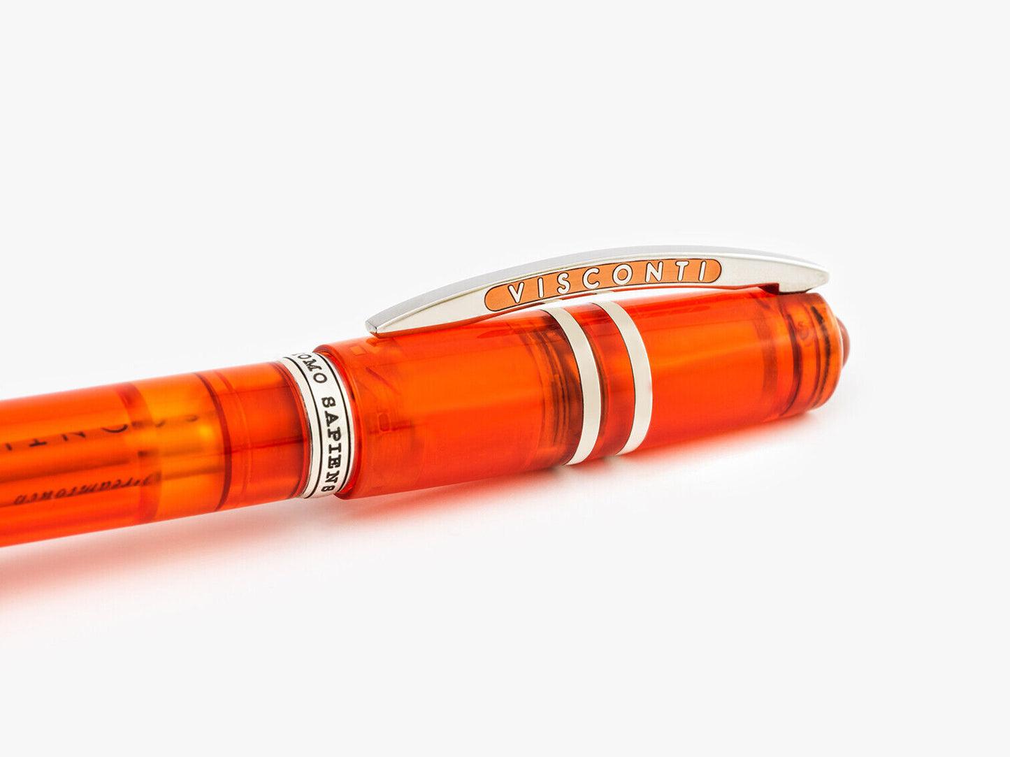 Visconti Homo Sapiens Demo Stones Mandarin Orange Rollerball Pen W/BOX