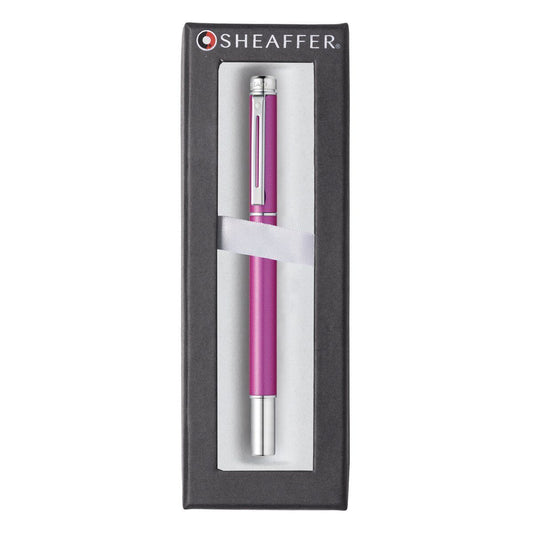 Sheaffer 200, Matte Metallic Pink, Chrome Trim, Rollerball (E1915651)
