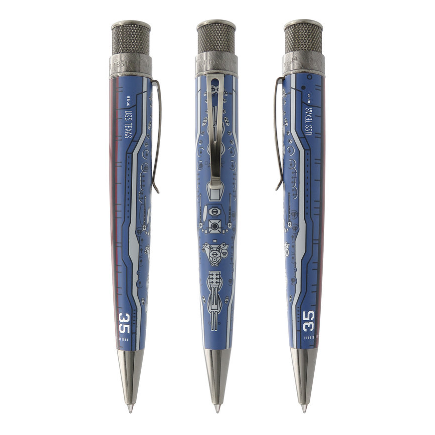 Retro 51 USS Texas Big Shot Rollerball Pen