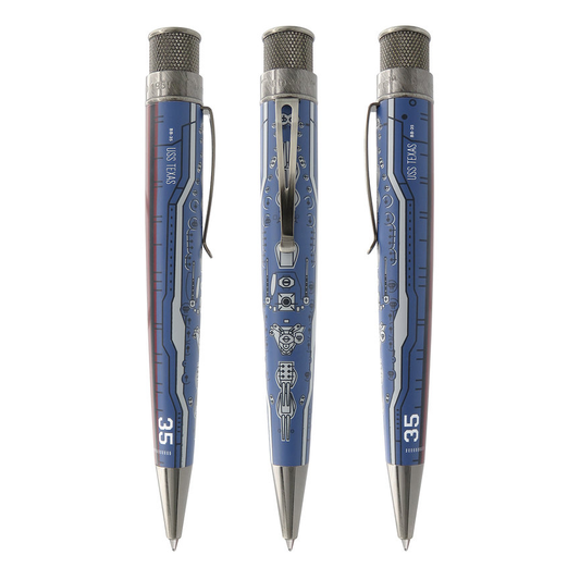 Retro 51 USS Texas Big Shot Rollerball Pen