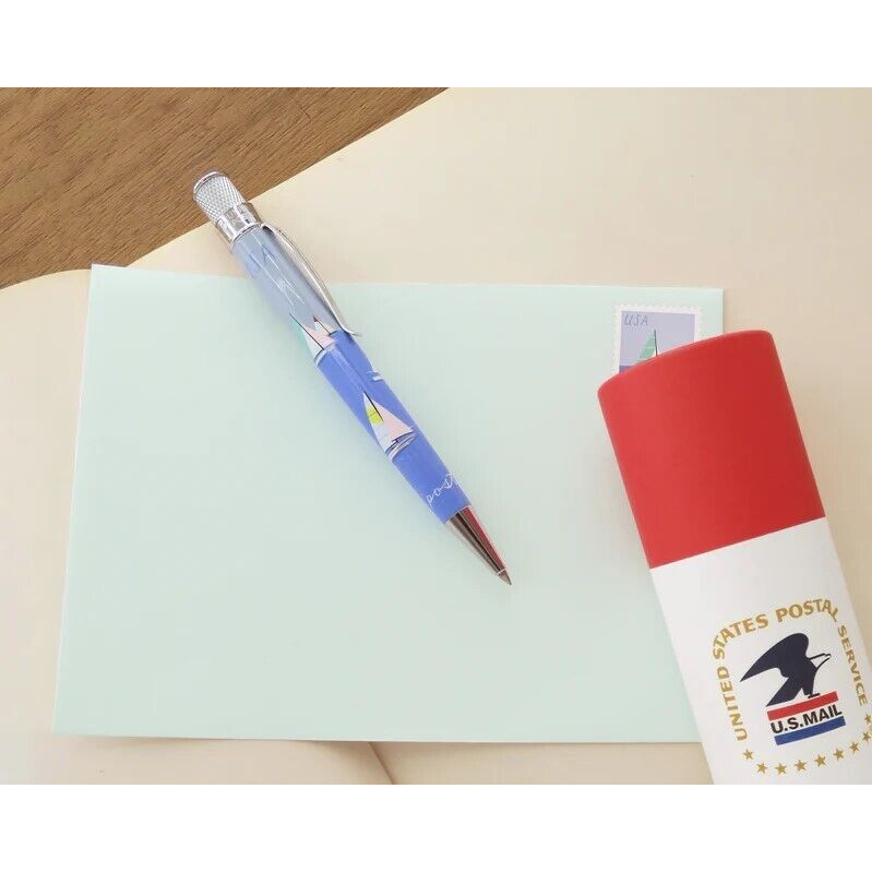 Retro 51 "Sailboats" USPS Stamp Rollerball Pen NEW Sealed #'d