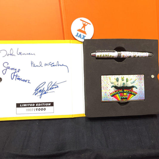ACME Studios' "Magical Mystery Tour" Beatles Rollerball Pen & B Card Case
