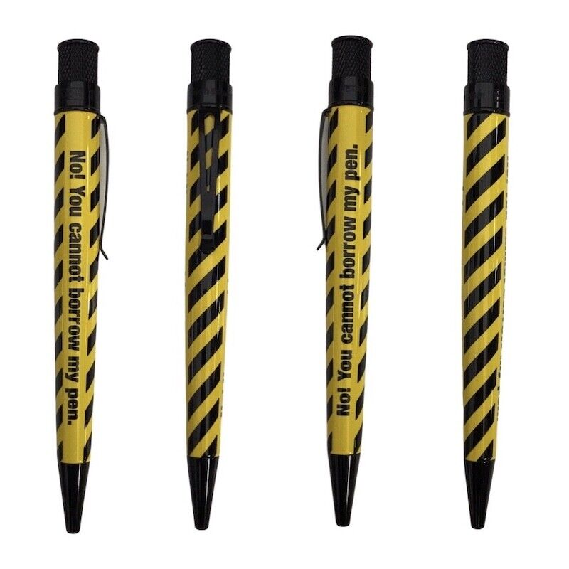 Retro 51 Rollerball Pen - "NO BORROW" - Limited Edition (Numbered)NEW & SEALED!