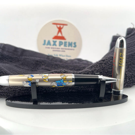 ACME Studios' “Donald Timeline" DISNEY Rollerball Pen by A. OLABUENAGA Vintage