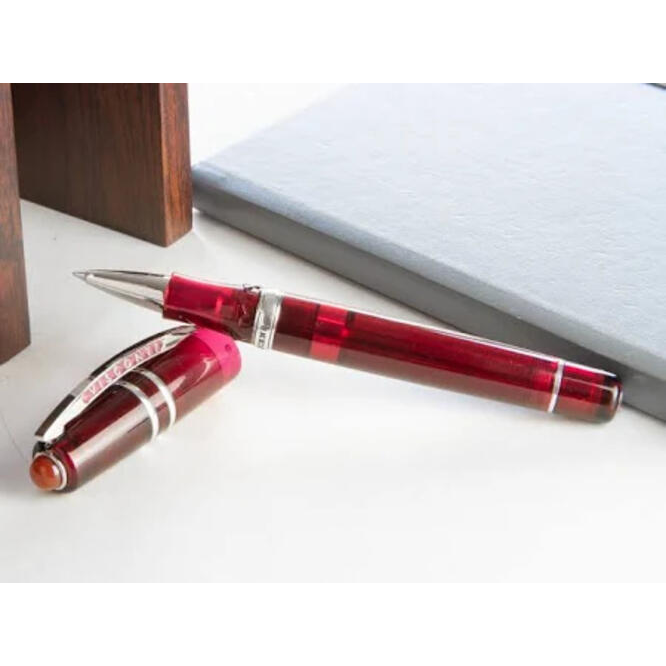 Visconti Homo Sapiens Demo Stones Ruby Rollerball Pen - New