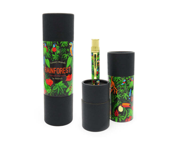 Retro 51 Rainforest Rollerball Pen NEW SEALED