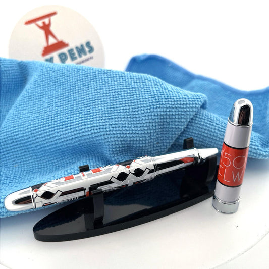 Acme Studios' "150 FLW WHITE" Frank Lloyd Wright 150th Birthday Rollerball Pen