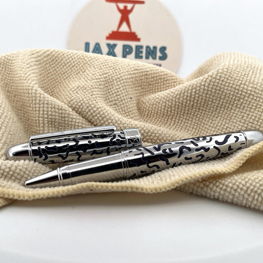 ACME Studios' “BACTERIO” Etched Rollerball Pen by a MEMPHIS Founder E. SOTTSASS