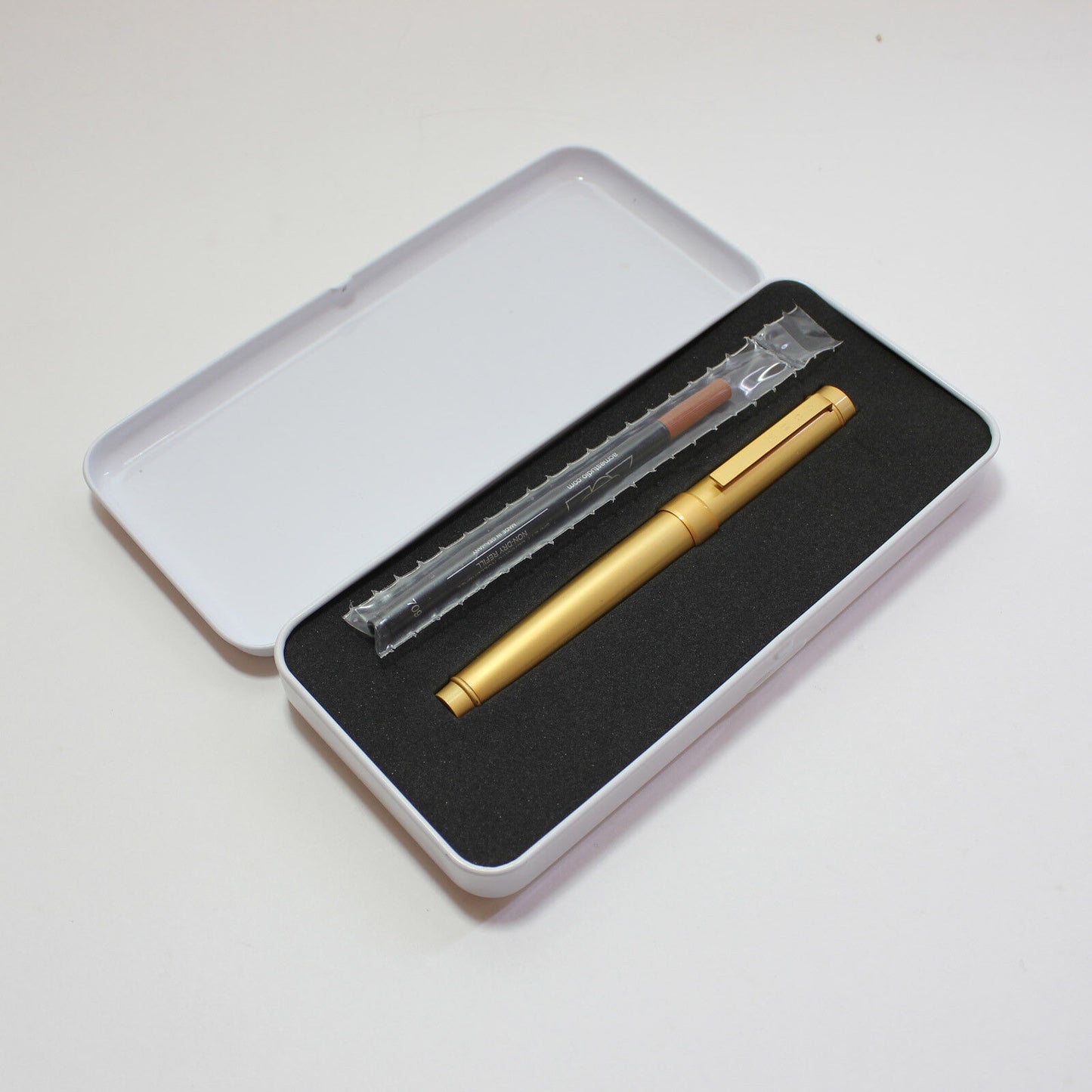 ACME Studios' “Midas" Gold Flat Rollerball Pen by LESLEY BAILEY