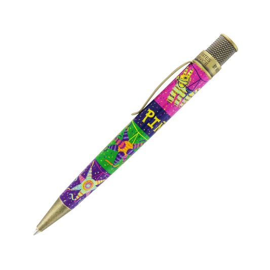 "Unleash Your Inner Party Animal with the Retro 51 Pinata Stamps Rball Pen - SERIAL #1”