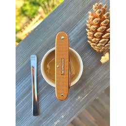 Nespresso Orange Livanto Victorinox Alox Swiss Army Knife - Series 02 - Burnt Orange -NEW