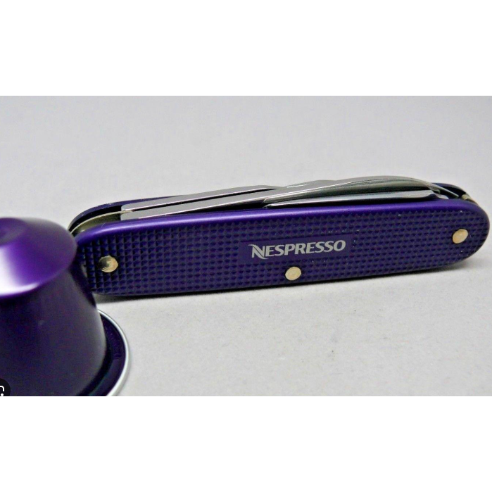 Victorinox Pioneer Alox Nespresso Series 1 - Arpeggio Purple 2016 NEW in Original Box