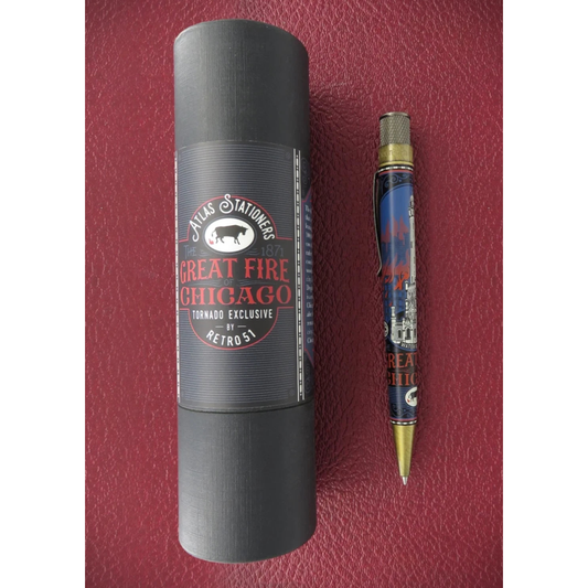 Retro 51 Great Chicago Fire Rollerball Pen - Sealed