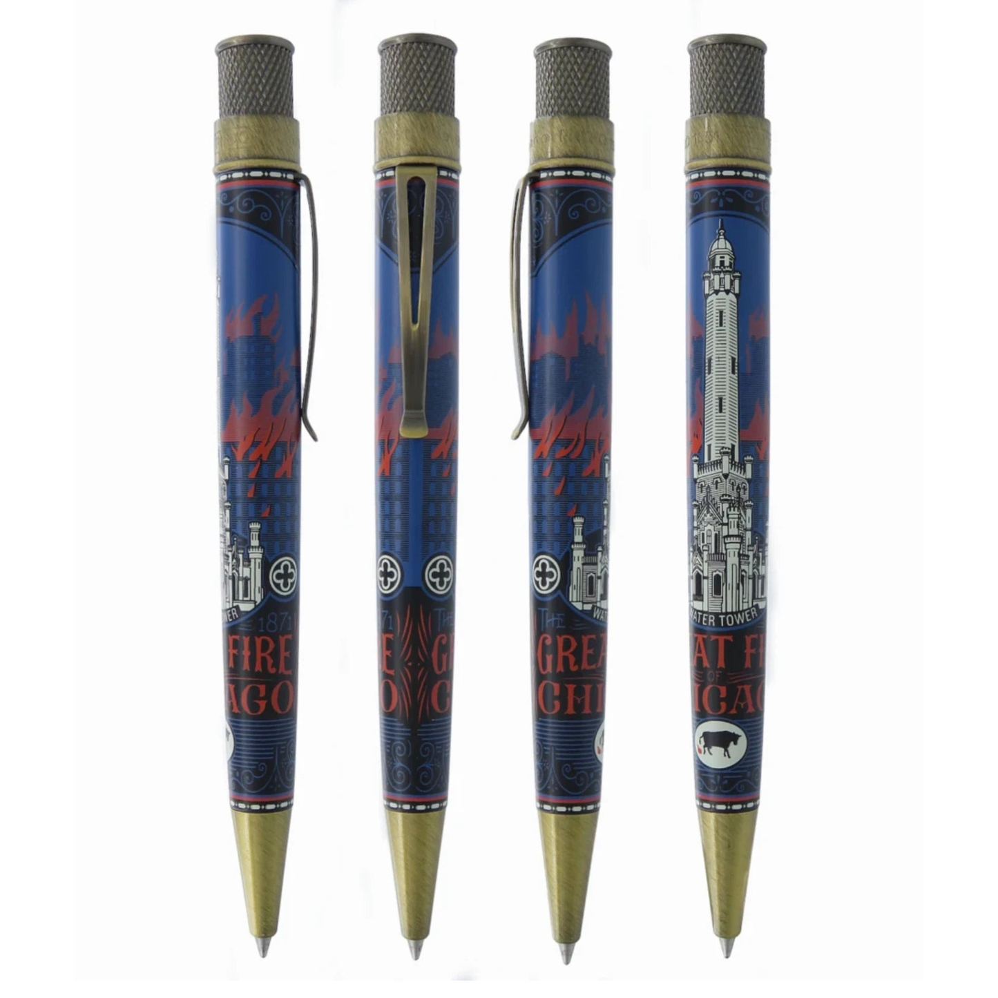 Retro 51 Great Chicago Fire Rollerball Pen - Sealed