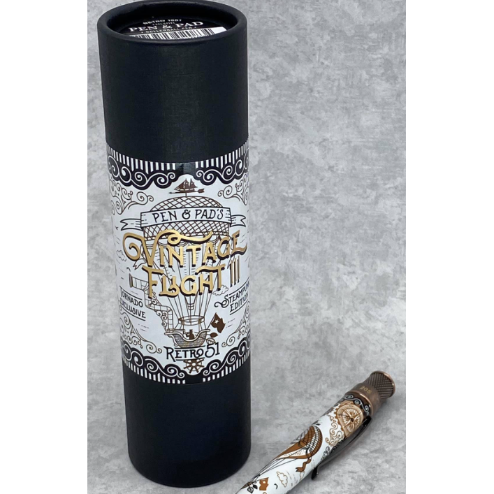 Retro 51 Pen Vintage Flight III Steampunk Edition Glow in the Dark - GID - LE Sealed
