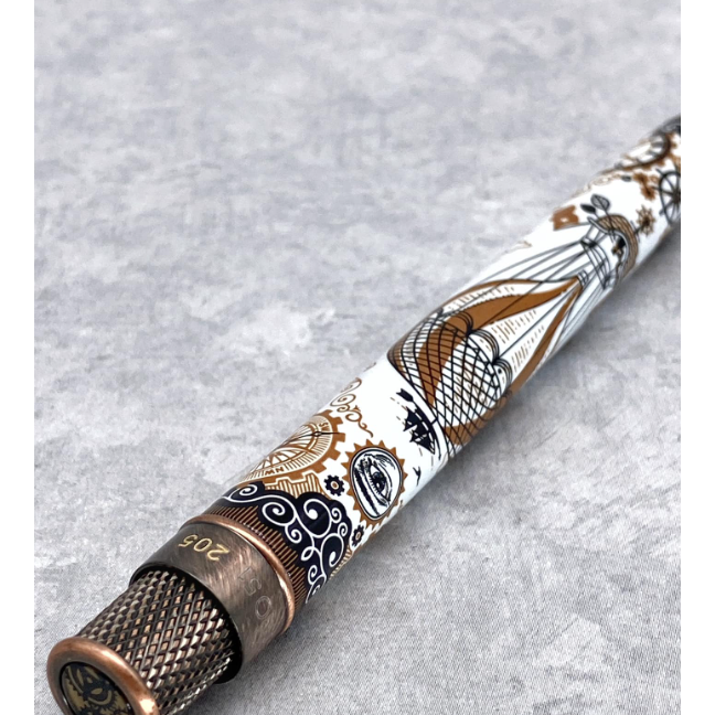 Retro 51 Pen Vintage Flight III Steampunk Edition Glow in the Dark - GID - LE Sealed
