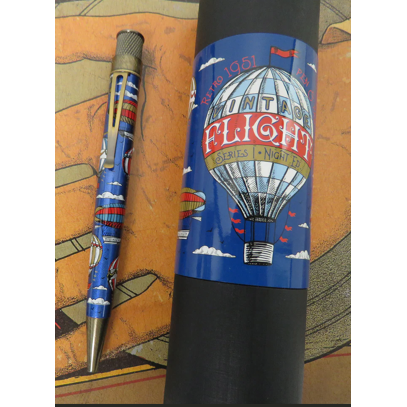 Retro 51 "Vintage Flight I Night Edition" Rollerball LE New SEALED